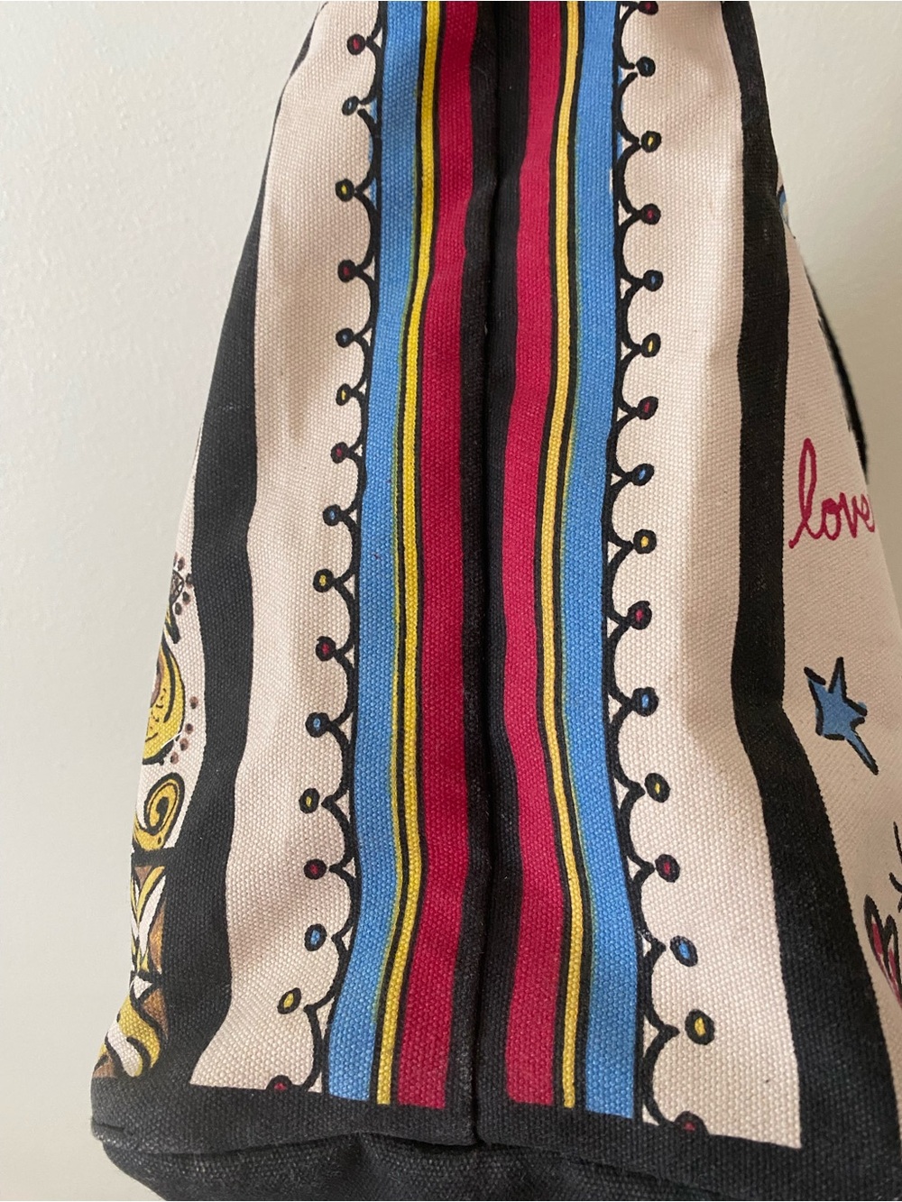 Brighton Queen of Love Graphic Tote Bag - Multicolor - very good condition! - Picture 4 of 8